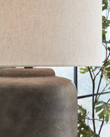 Zandophen Antique Gray Table Lamp from Ashley - Luna Furniture