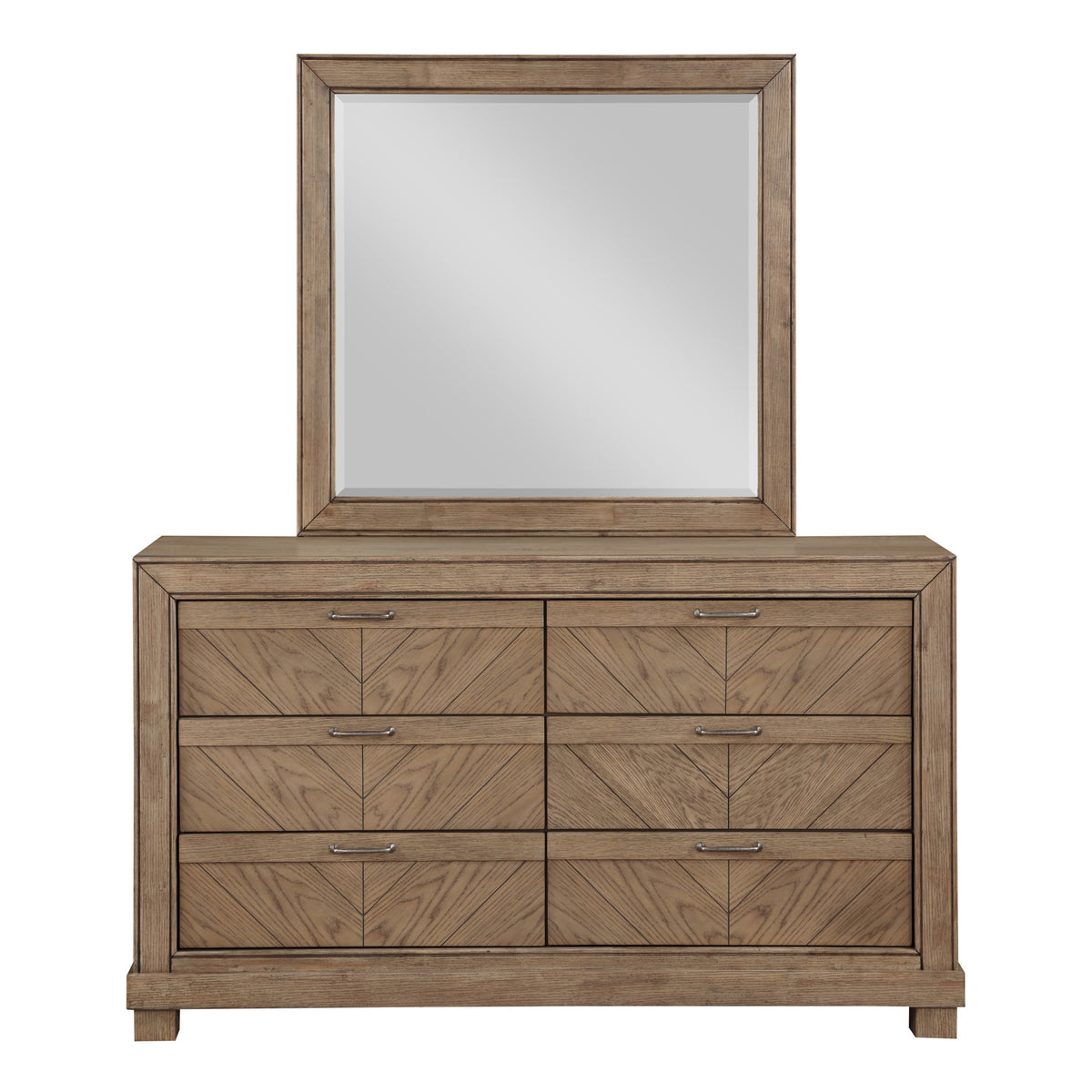 Montana Sand Dresser and Mirror from Steve Silver - Luna Furniture