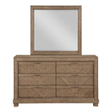 Montana Sand Dresser and Mirror from Steve Silver - Luna Furniture