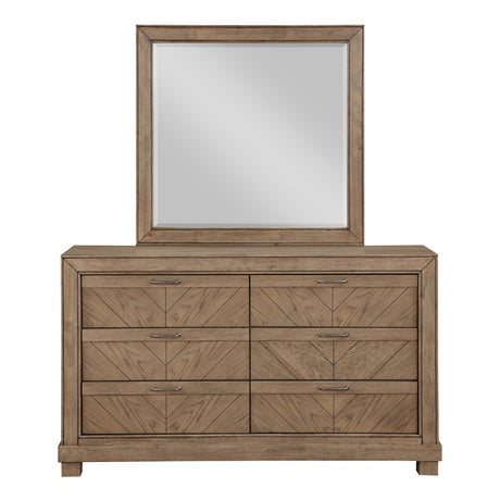 Montana Dresser and Mirror, Sand from Steve Silver - Luna Furniture