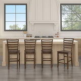 Java Mocha 24" Counter Height Chair, Set of 2 from Steve Silver - Luna Furniture