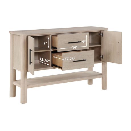 Gabby Oak Console from Steve Silver - Luna Furniture