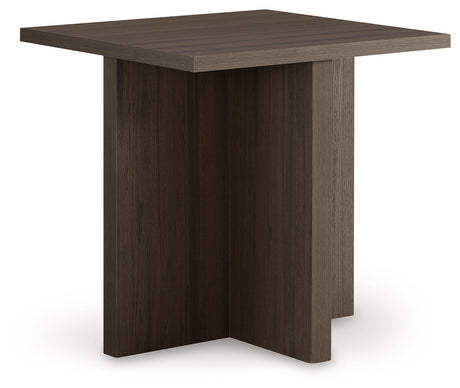 Zendex Brown Table from Ashley - Luna Furniture