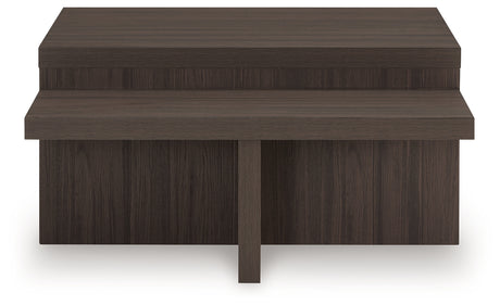 Zendex Brown Table from Ashley - Luna Furniture
