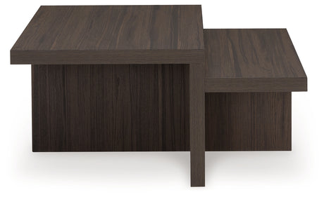 Zendex Brown Table from Ashley - Luna Furniture