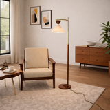 Zensa Brown Floor Lamp from Ashcroft Furniture - Luna Furniture