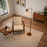 Zensa Brown Floor Lamp from Ashcroft Furniture - Luna Furniture