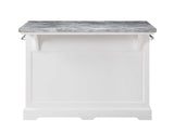 Zermatt 2-Piece Grey Marble Kitchen Island(Island, 2 Counter Stools) from Steve Silver - Luna Furniture