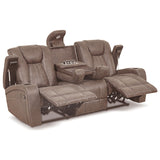 Marlow Sand Manual Reclining Sofa from Steve Silver - Luna Furniture