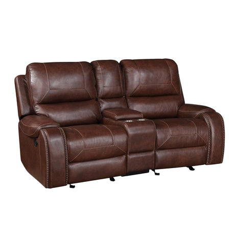 Keily Brown 3-Piece Manual Reclining Living Room Set from Steve Silver - Luna Furniture