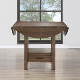Java Warm Mocha Round Counter Height Table from Steve Silver - Luna Furniture