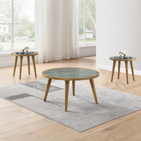 Novato Sintered Stone 3-Piece Table Set from Steve Silver - Luna Furniture