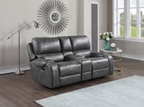 Keily Gray 3-Piece Reclining Living Room Set from Steve Silver - Luna Furniture