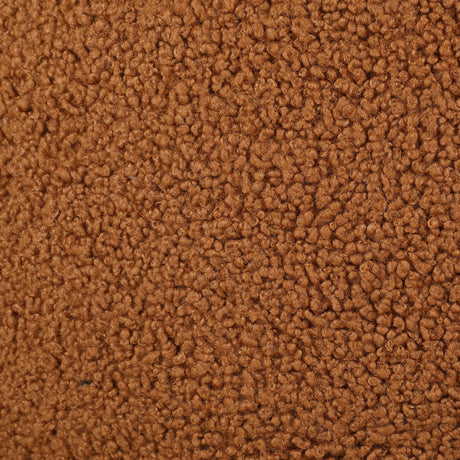 Zonie Orange Boucle Upholstered Barrel Back Accent Chair from Coaster - Luna Furniture