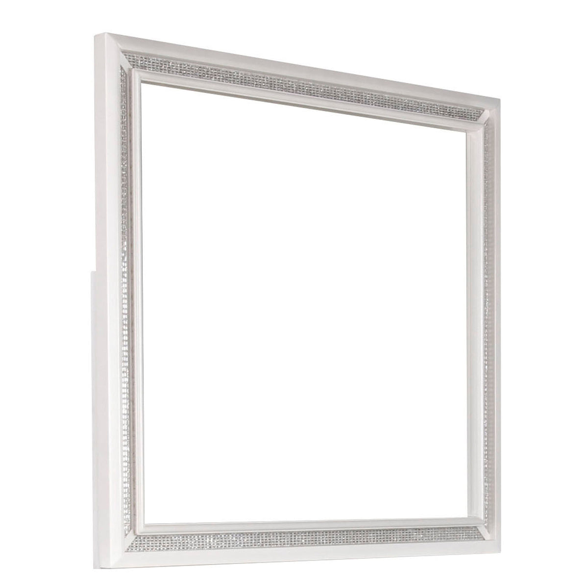 Cassie Shimmering Pearl Illuminating Glam Mirror from Steve Silver - Luna Furniture