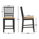 Magnolia 5-Piece 80-96-inch Counter Height Dining Set(Table & 4 Counter Chairs) from Steve Silver - Luna Furniture