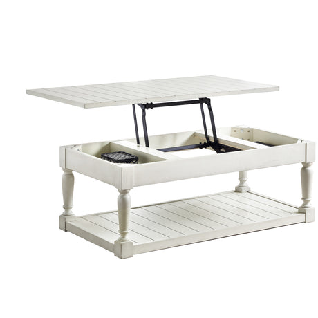 Hemingway Alabaster Lift-Top Cocktail Table from Steve Silver - Luna Furniture