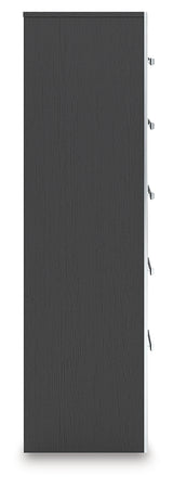 Zuraleus Black Chest of Drawers from Ashley Furniture - Luna Furniture