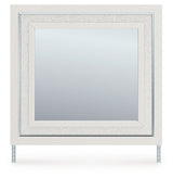 Zuraleus White Bedroom Mirror from Ashley - Luna Furniture