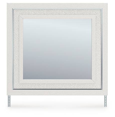 Zuraleus White Bedroom Mirror from Ashley - Luna Furniture