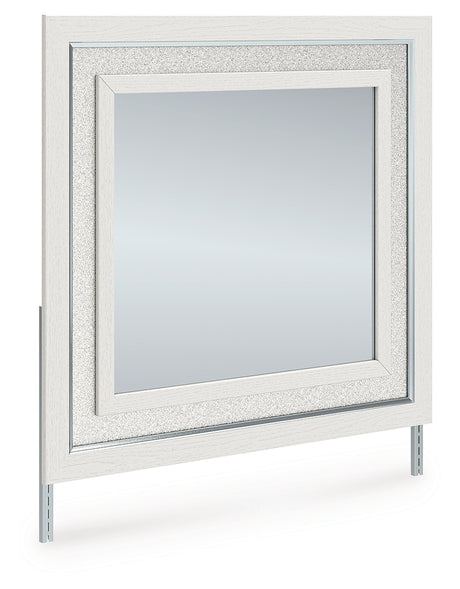 Zuraleus White Bedroom Mirror from Ashley - Luna Furniture