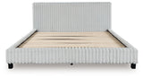 Zuraleus White California King Upholstered Bed from Ashley - Luna Furniture