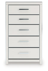 Zuraleus White Chest of Drawers from Ashley - Luna Furniture
