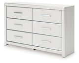 Zuraleus White Dresser from Ashley - Luna Furniture