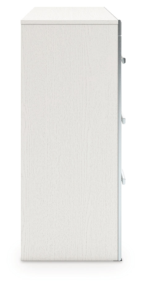 Zuraleus White Dresser from Ashley - Luna Furniture