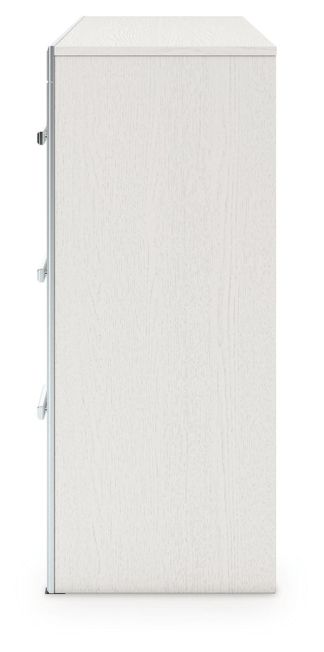 Zuraleus White Dresser from Ashley - Luna Furniture