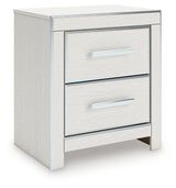 Zuraleus White Nightstand from Ashley - Luna Furniture
