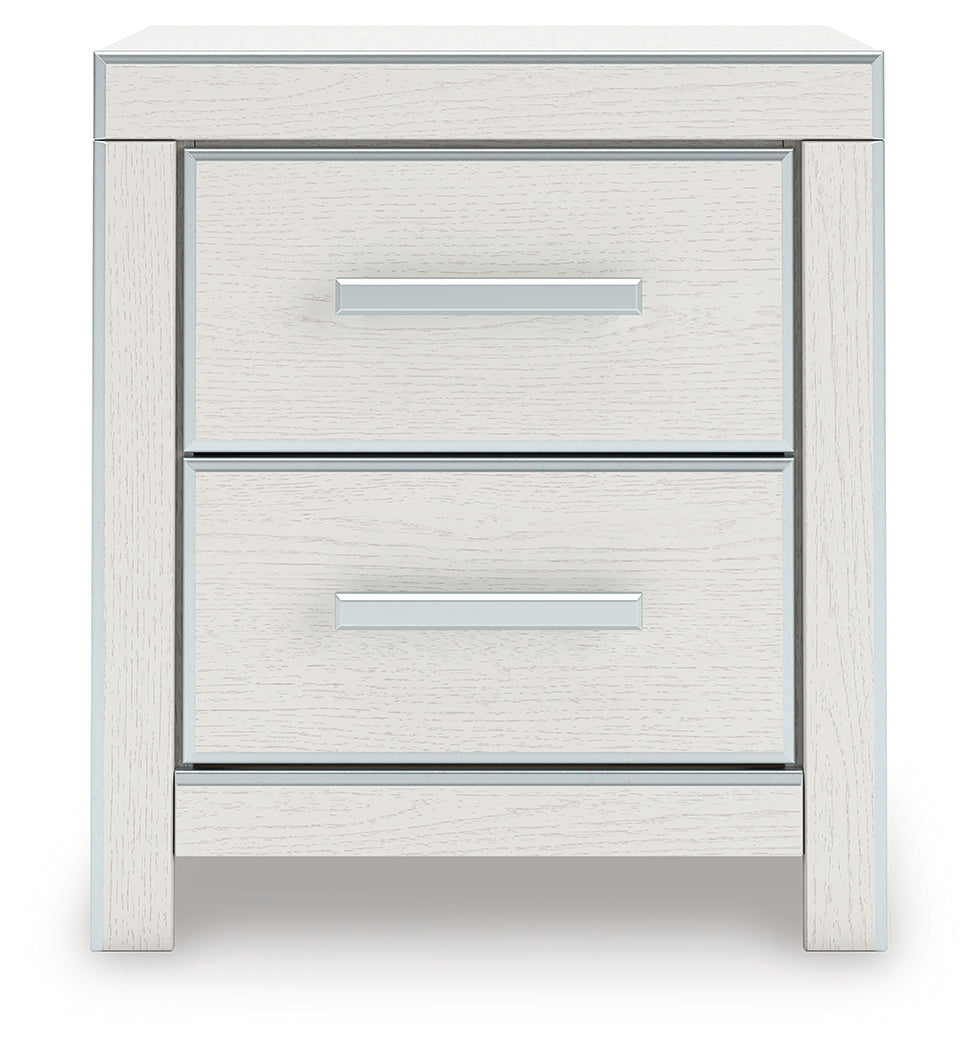 Zuraleus White Nightstand from Ashley - Luna Furniture