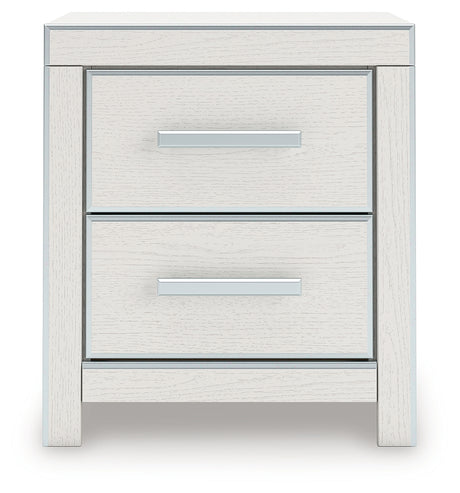 Zuraleus White Nightstand from Ashley - Luna Furniture