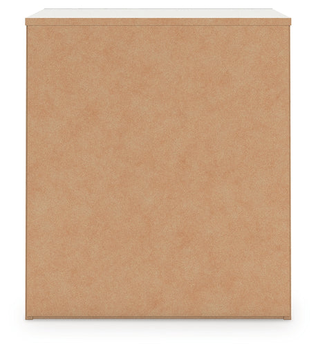 Zuraleus White Nightstand from Ashley - Luna Furniture