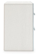 Zuraleus White Nightstand from Ashley - Luna Furniture
