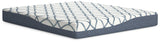 10 Inch Chime Elite 2.0 White/Blue California King Mattress from Ashley Furniture - Luna Furniture