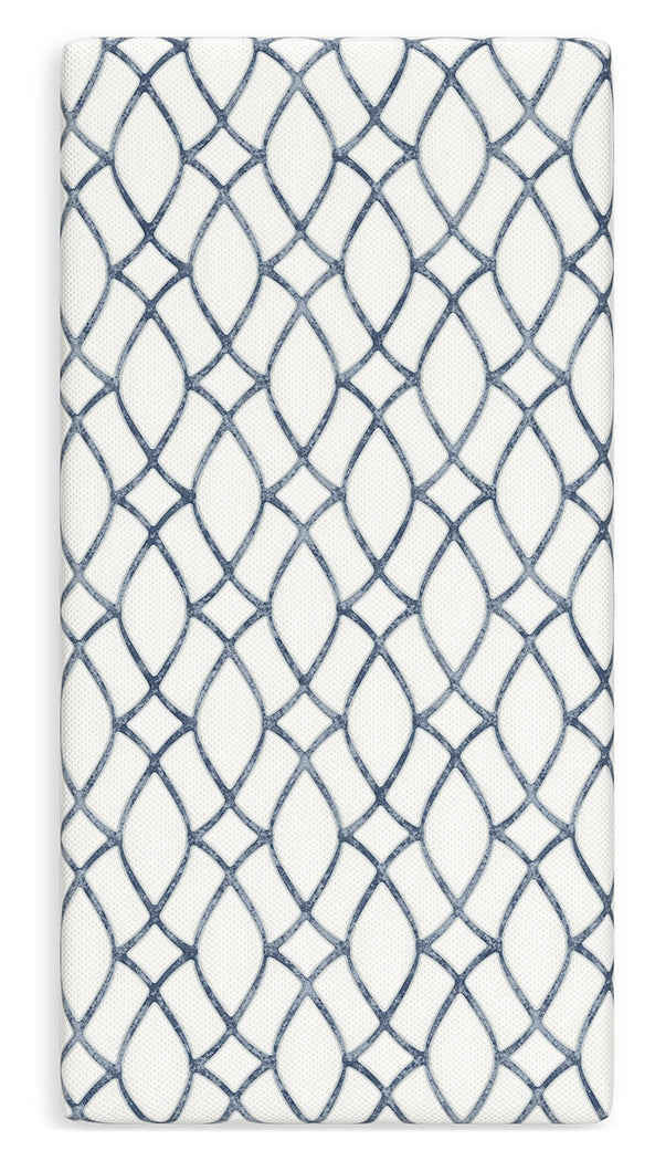 10 Inch Chime Elite 2.0 White/Blue Twin Mattress from Ashley - Luna Furniture