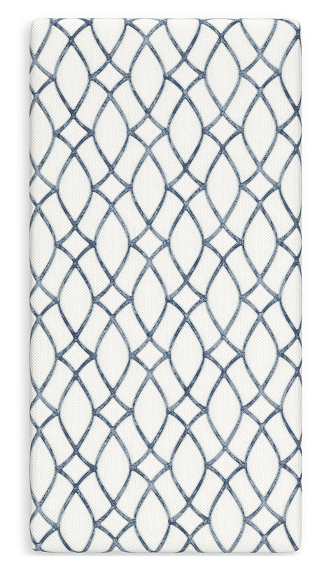 10 Inch Chime Elite 2.0 White/Blue Twin Mattress from Ashley - Luna Furniture