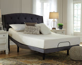 10 Inch Chime Memory Foam White California King Mattress in a Box from Ashley - Luna Furniture