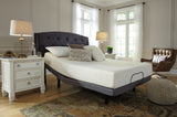 10 Inch Chime Memory Foam White California King Mattress in a Box from Ashley - Luna Furniture