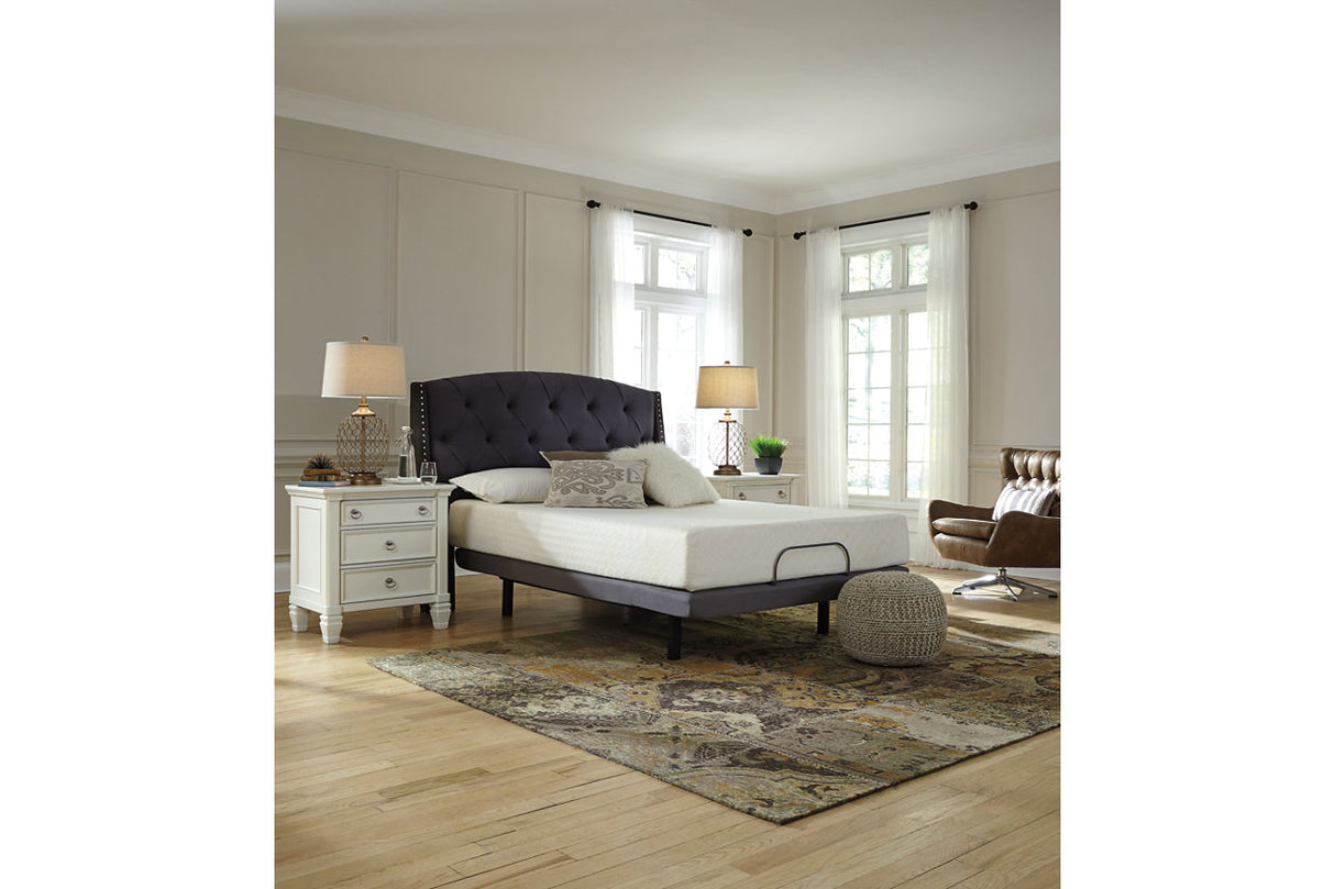 10 Inch Chime Memory Foam White Full Mattress in a Box from Ashley - Luna Furniture
