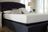 10 Inch Chime Memory Foam White Queen Mattress in a Box from Ashley - Luna Furniture
