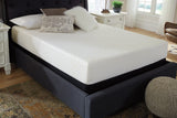 10 Inch Chime Memory Foam White Twin Mattress in a Box from Ashley - Luna Furniture