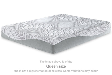 10 Inch Memory Foam White Full Mattress from Ashley - Luna Furniture