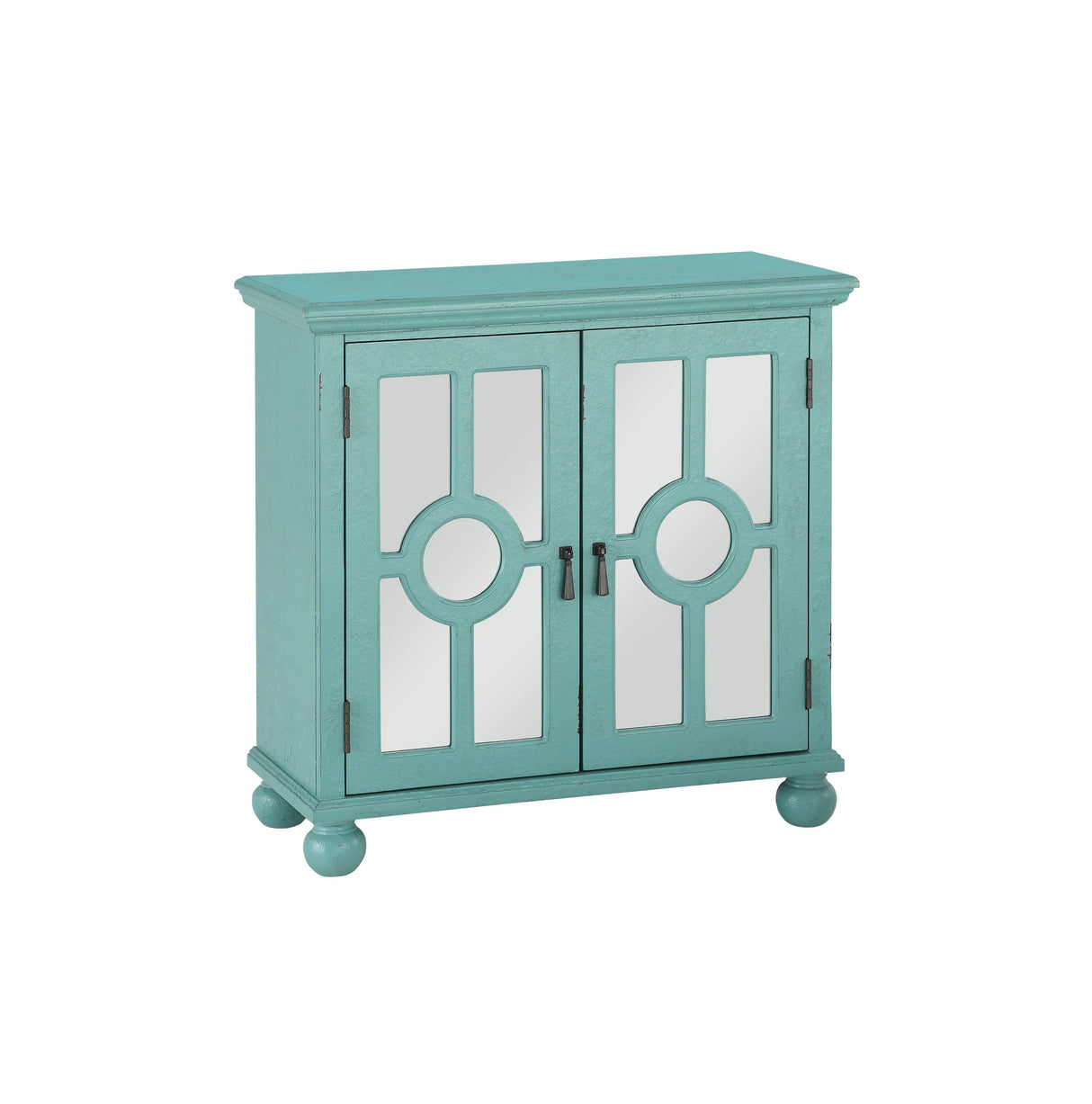 Poppy Antique Aqua Accent Chest from Homelegance - Luna Furniture