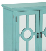 Poppy Antique Aqua Accent Chest from Homelegance - Luna Furniture