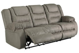 McCade Cobblestone Reclining Sofa -  - Luna Furniture