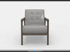 1050DB-1 Accent Chair - Luna Furniture