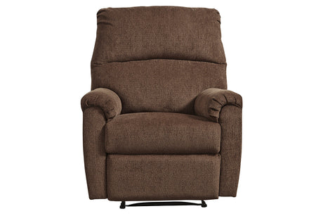 Nerviano Chocolate Recliner from Ashley - Luna Furniture
