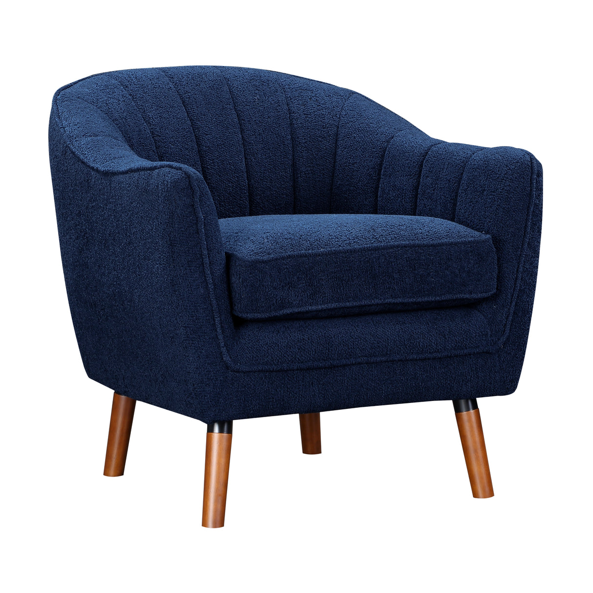 Cutler Blue Accent Chair from Homelegance - Luna Furniture